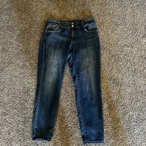 KanCan Women's Skinny Jeans - Dark Blue